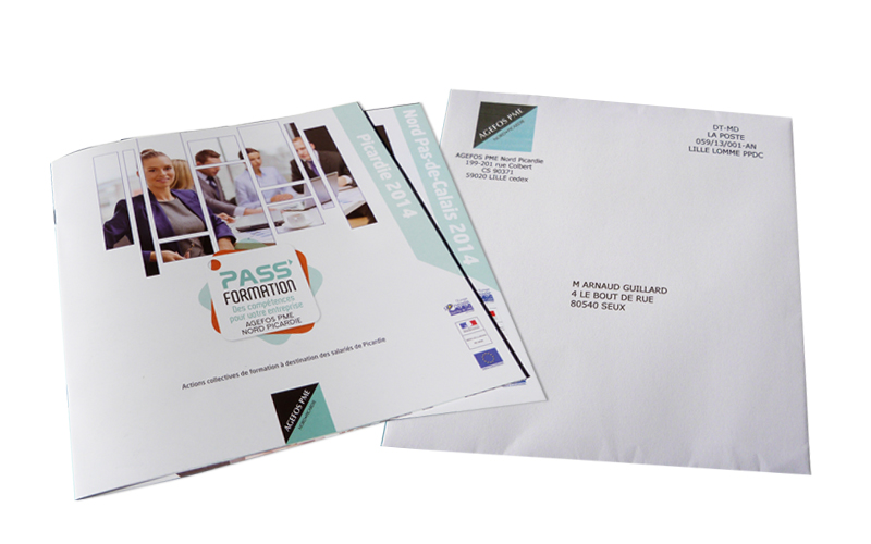 dépliants et routage